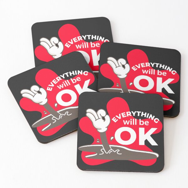 Item preview, everything will be ok t-shirt designed and sold by Moha47.