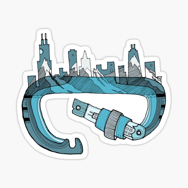 Climb Chicago Sticker