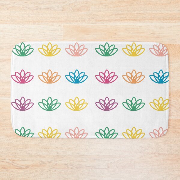 Item preview, Happy Vibes Lotus Flower (Multi-coloured) designed and sold by Design Zoomies.