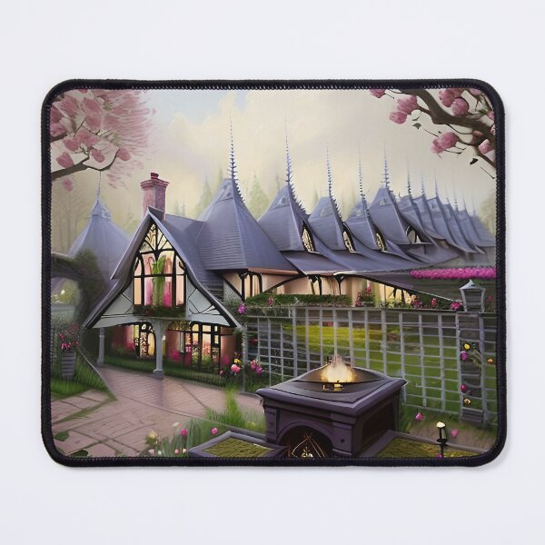 Item preview, A Wonderful Flower World Fantasy Garden designed and sold by PixieDustAIArt.