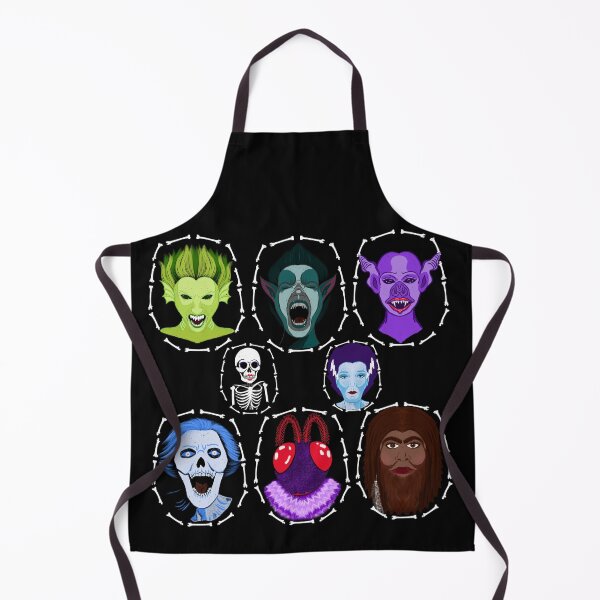 Item preview, Ladies of the night Monster portrait wall with Bone frame designed and sold by ExtraCaffeine.