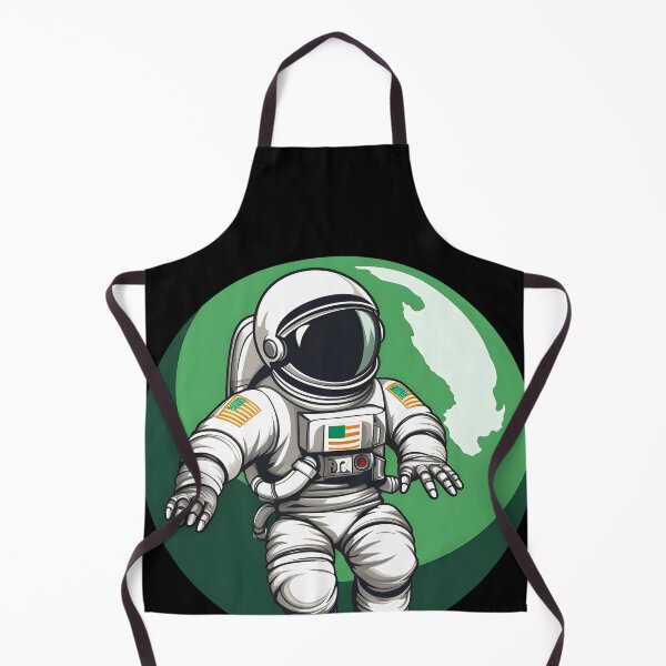 Item preview, St. Pattrick’s Day | Astronaut Flying Around | Ivory Coast Art Style designed and sold by 24hSpaceMadness.