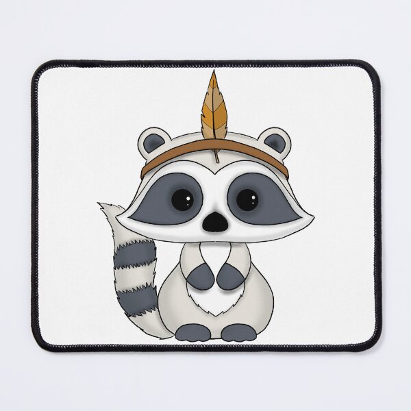 Item preview, Cute Baby Racoon designed and sold by TasiaZenzura.