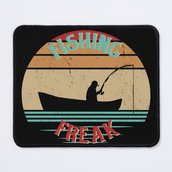 Item preview, Retro Sunset, Fishing Freak designed and sold by Fhfarms.