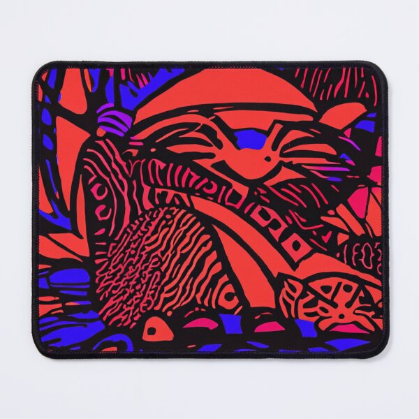 Item preview, abstract cat art designed and sold by DrawHandArt.