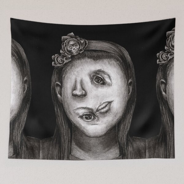 Item preview, Surrealistic self-portrait designed and sold by carotulu.