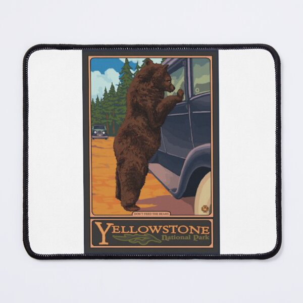Item preview, Vintage Yellowstone National Park Bear designed and sold by laughlin-aid.