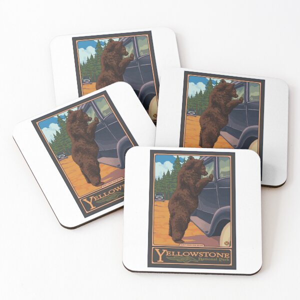 Item preview, Vintage Yellowstone National Park Bear designed and sold by laughlin-aid.