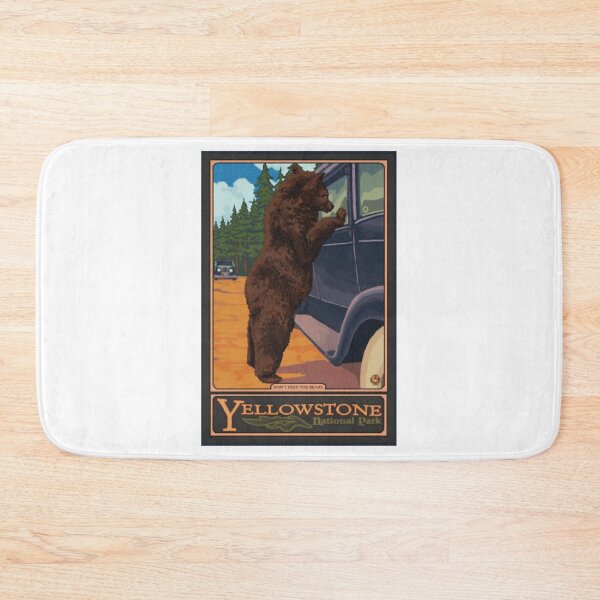 Item preview, Vintage Yellowstone National Park Bear designed and sold by laughlin-aid.
