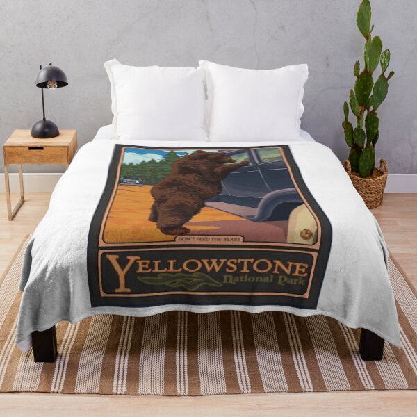 Item preview, Vintage Yellowstone National Park Bear designed and sold by laughlin-aid.