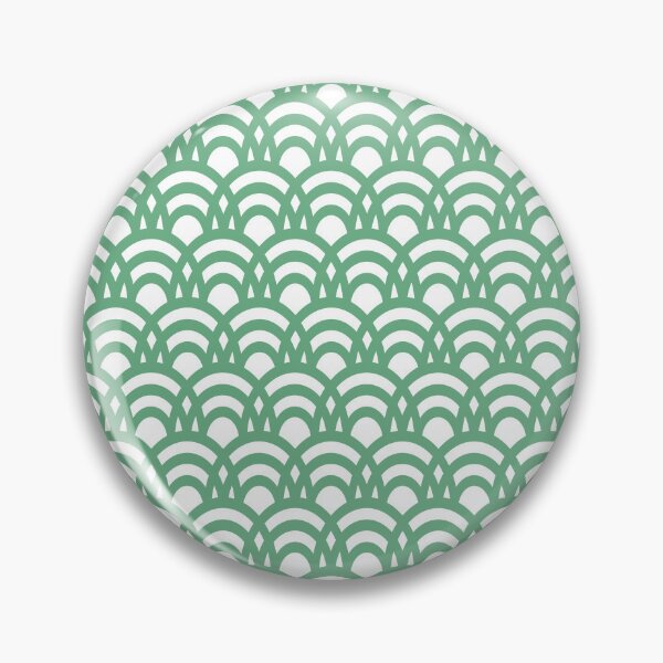 Item preview, Japanese Waves Sage Green designed and sold by zibziby.