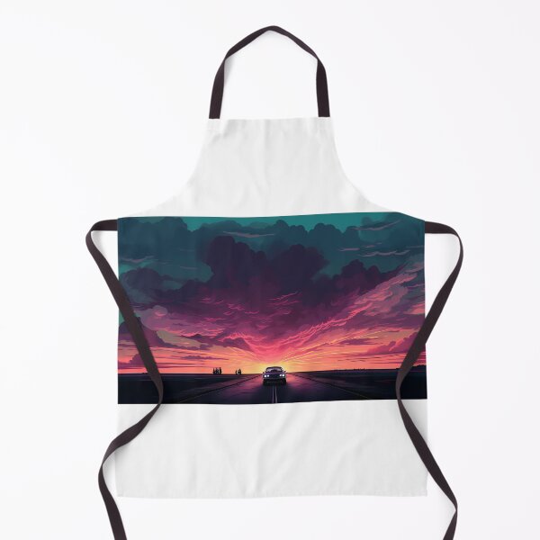 Item preview, Car Driving into Sunset designed and sold by tropicaltee.