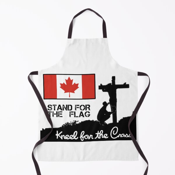 Item preview, Stand For The Canadian Flag Kneel For The Cross designed and sold by JonathanR1994.