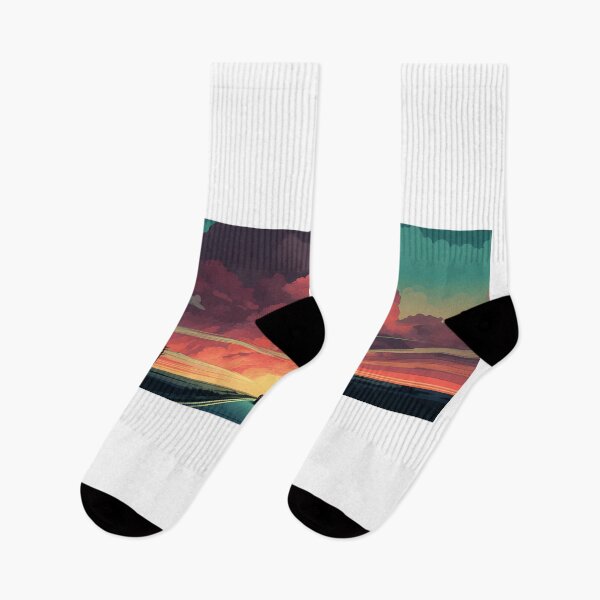 Item preview, Car Driving into Sunset designed and sold by tropicaltee.