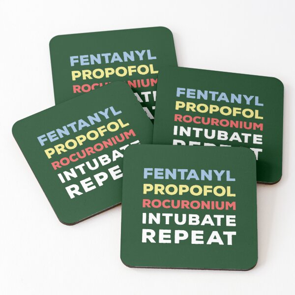 Item preview, Funny Fentanyl Propofol Rocuronium Anesthesia designed and sold by ShirinaytJocast.