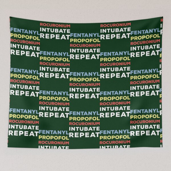 Item preview, Funny Fentanyl Propofol Rocuronium Anesthesia designed and sold by ShirinaytJocast.
