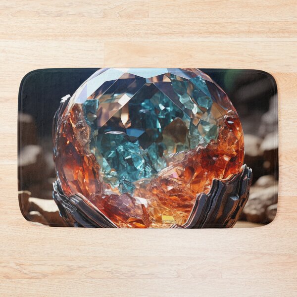 Item preview, Crystal Geode Globe designed and sold by Navywife4always.