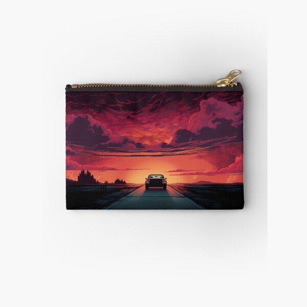 Item preview, Car Driving into Sunset designed and sold by tropicaltee.