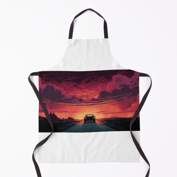 Item preview, Car Driving into Sunset designed and sold by tropicaltee.