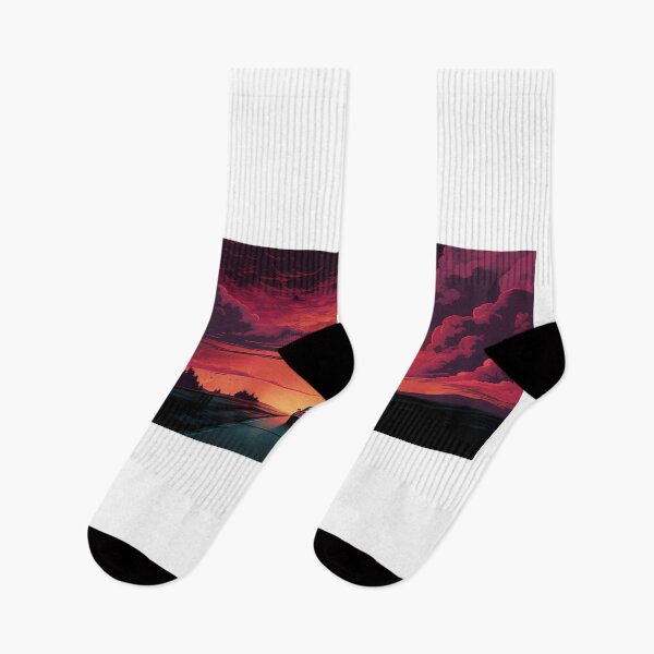 Item preview, Car Driving into Sunset designed and sold by tropicaltee.