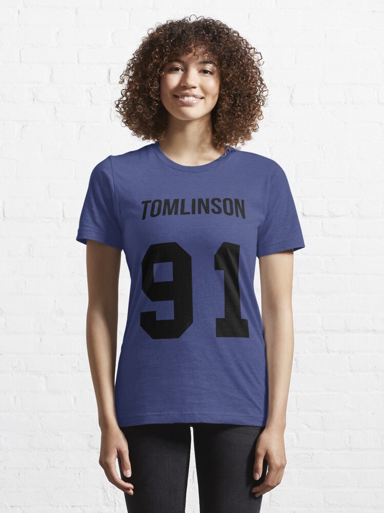 One Direction Louis Tomlinson Shirt Tomlinson 91 back print Womens