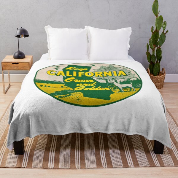 Item preview, Keep California Green and Golden Vintage designed and sold by laughlin-aid.