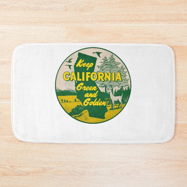 Item preview, Keep California Green and Golden Vintage designed and sold by laughlin-aid.