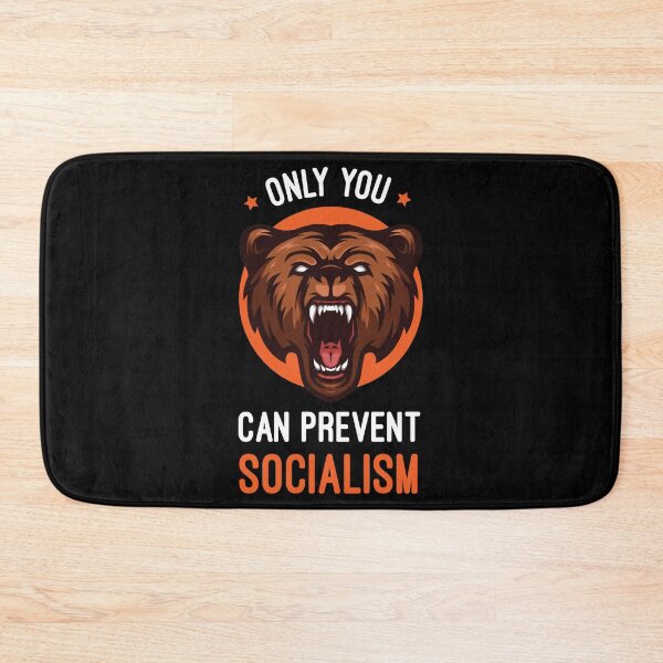 Item preview, Only You Can Prevent Socialism, Smokey the bear, Prevent socialism, Smokey the Bear Color, Smokey th designed and sold by laughlin-aid.