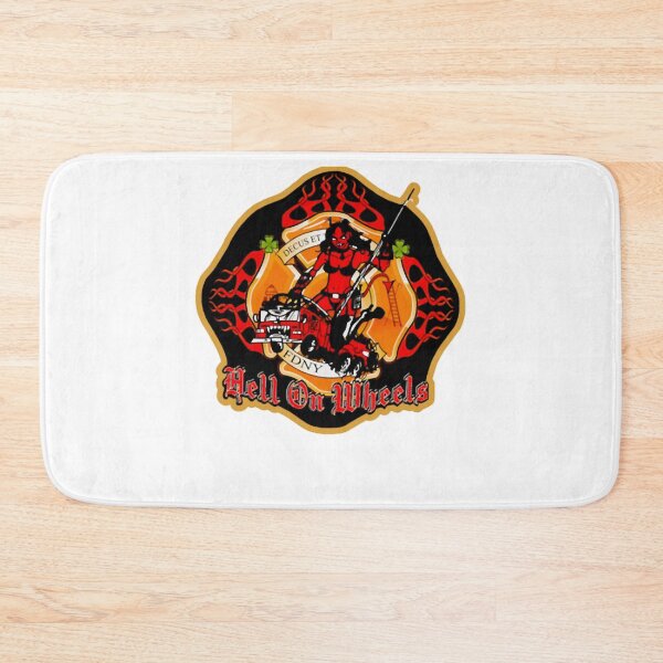 Item preview, Rescue Me - Ladder 62 Hell on Wheels Logo designed and sold by laughlin-aid.