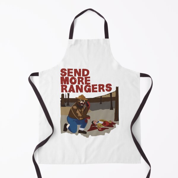 Item preview, Send More Rangers Grizzly Bear Retro designed and sold by laughlin-aid.