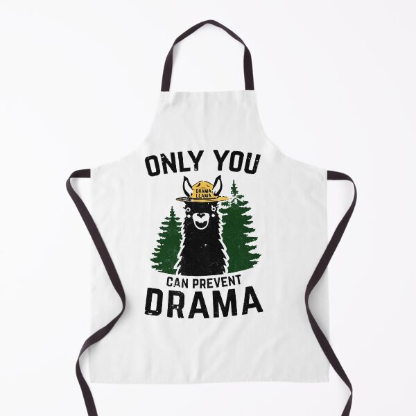 Item preview, The Original Only You Can Prevent Drama Llama GRUNGED - Smokey Bear Parody designed and sold by laughlin-aid.
