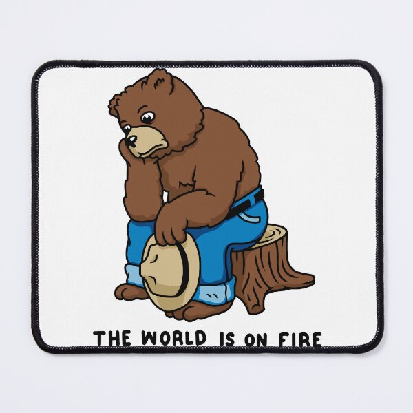 Item preview, The World is On Fire designed and sold by laughlin-aid.