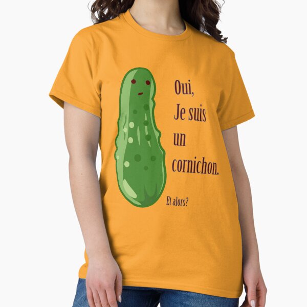Item preview, French Pickle - Oui, je suis un cornichon designed and sold by Babush-kat.
