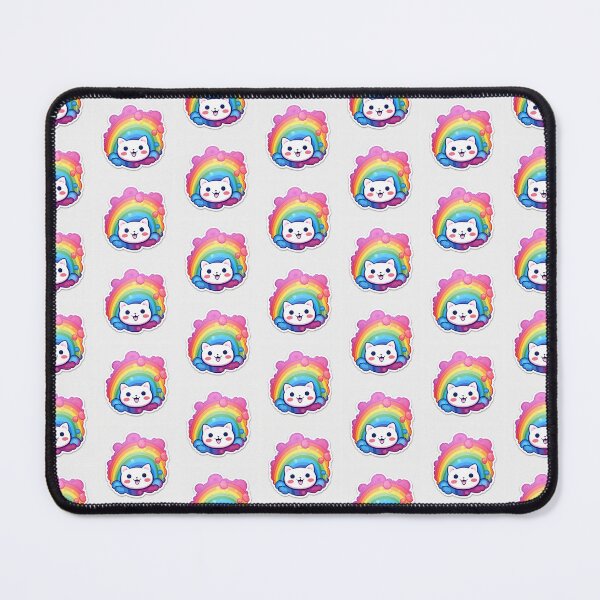 Item preview, Rainbow Kitty designed and sold by QuestingCloset.