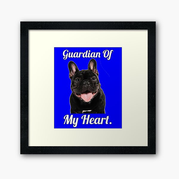Item preview, French Bulldog Lover Guardian Of My Heart designed and sold by fantasticdesign.