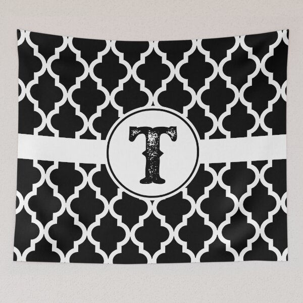 Item preview, Black Monogram: Letter T designed and sold by Jared Davies.