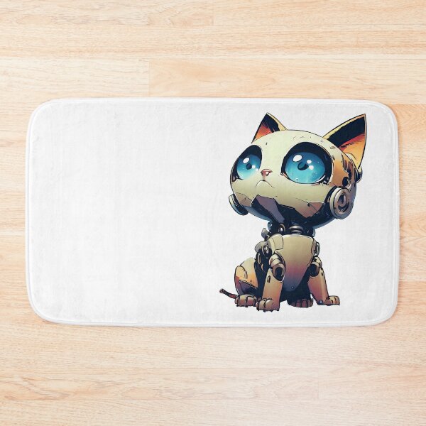 Item preview, Robo-Cat Daydreaming! designed and sold by kukamatsu.