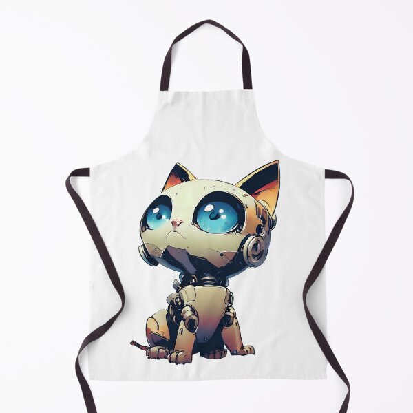 Item preview, Robo-Cat Daydreaming! designed and sold by kukamatsu.