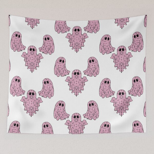 Item preview, Halloween Ghost Native Ojibwe Floral by Niibidoon designed and sold by Niibidoon.