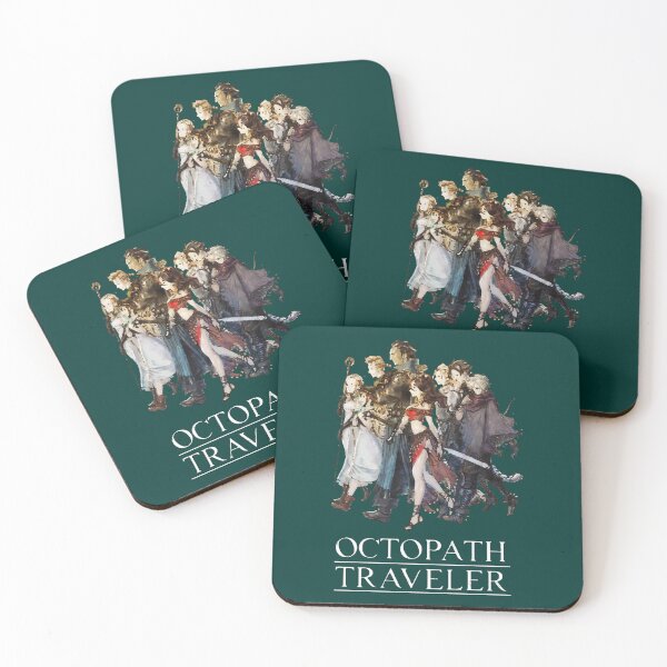 Item preview, Octopath Traveler® - Travelers Logo designed and sold by GiselleMoorez.