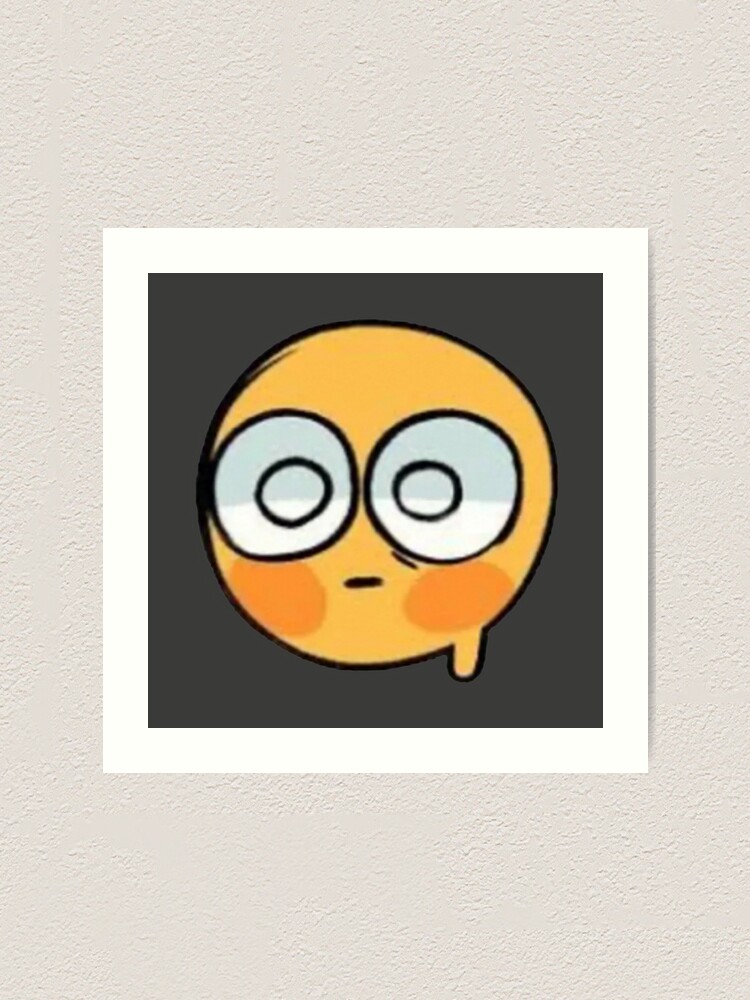 Cursed Emoji Meme Art Board Prints for Sale
