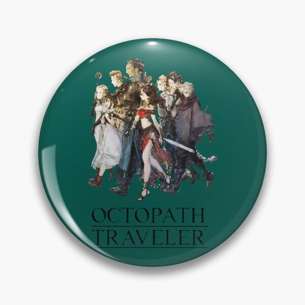 Item preview, Octopath Traveler® - Travelers Logo designed and sold by GiselleMoorez.