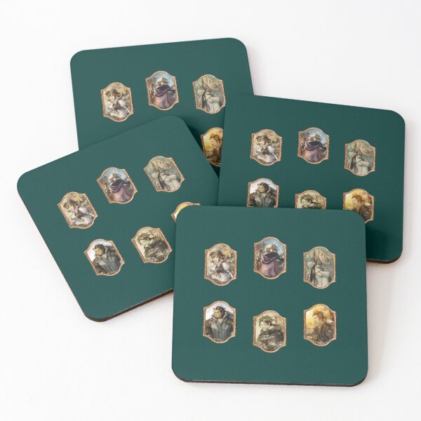 Item preview, Octopath Traveller Character Portraits designed and sold by GiselleMoorez.