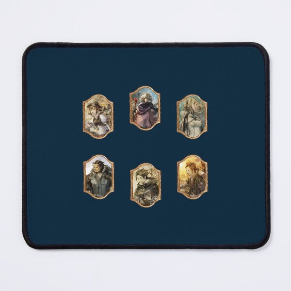 Item preview, Octopath Traveller Character Portraits designed and sold by GiselleMoorez.