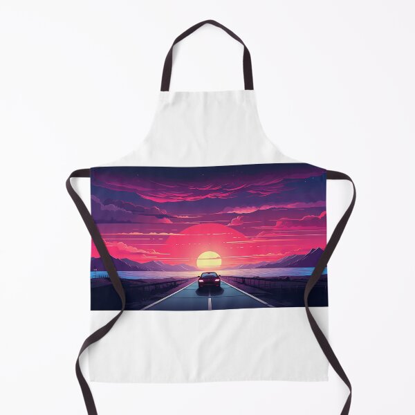 Item preview, Car Driving into Sunset designed and sold by tropicaltee.