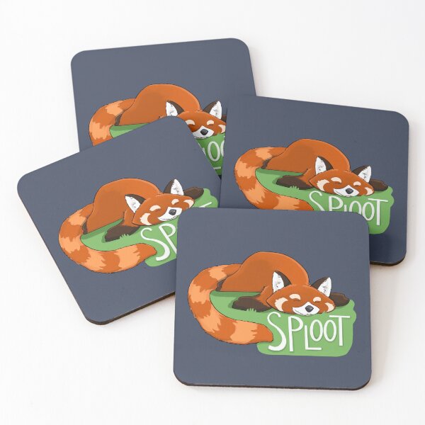 Item preview, Red Panda Goes Sploot designed and sold by Casey Wilkinson.