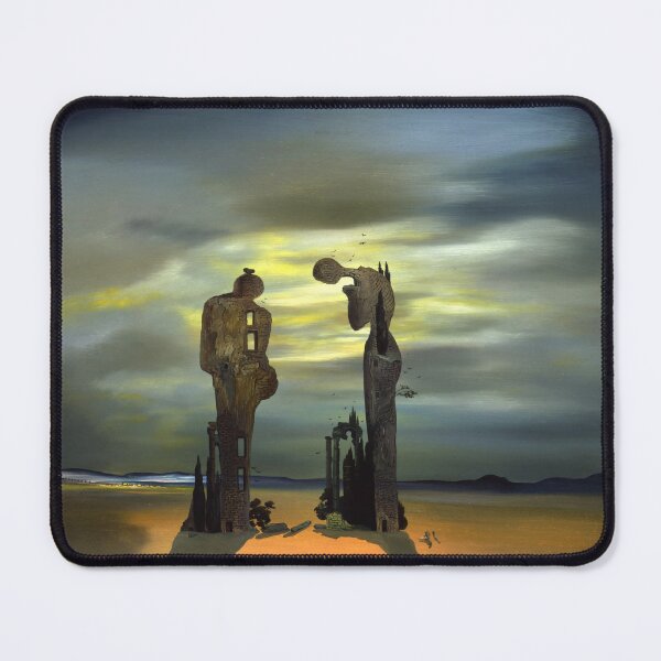 Item preview, Archeological Reminiscence Millet's Angelus designed and sold by LouiseBroberg.