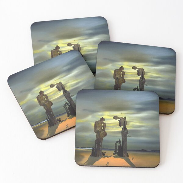 Item preview, Archeological Reminiscence Millet's Angelus designed and sold by LouiseBroberg.