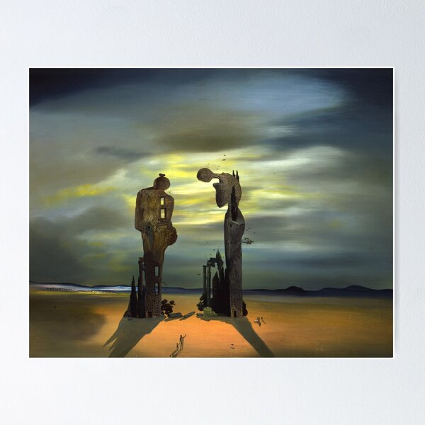 Item preview, Archeological Reminiscence Millet's Angelus designed and sold by LouiseBroberg.