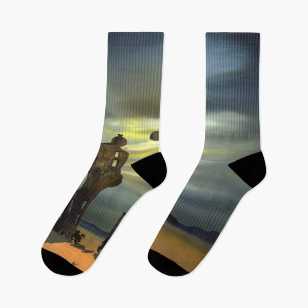 Item preview, Archeological Reminiscence Millet's Angelus designed and sold by LouiseBroberg.